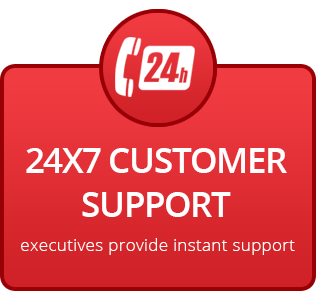 24/7 customer support