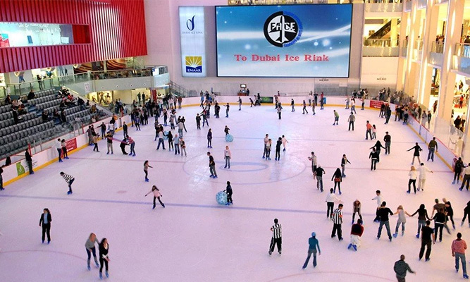 dubai ice rink mall 
