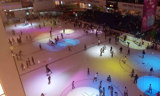 dubai ice rink mall